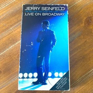 Jerry Seinfeld- Im Telling You for The Last Time (VHS 1998) Live on Broadway